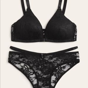 Lingerie set bra panties